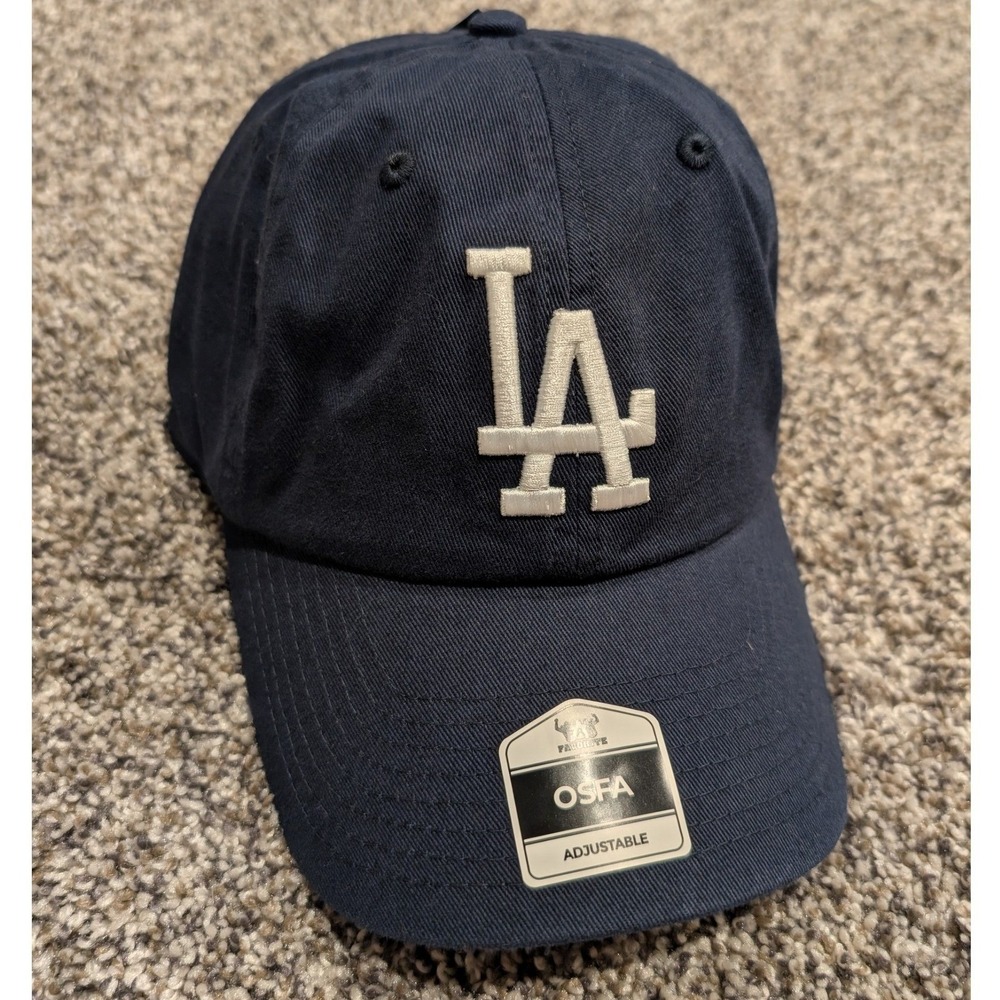 Fan Favorite MLB LA Dodgers Hat Unisex OSFA Navy Blue NWT Adjustable Cap